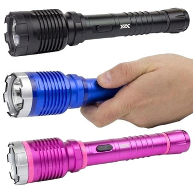 Defense Divas® Stun Guns DNA Collecting Aluminum Self-Defense Stun Gun & Flashlight Combo
